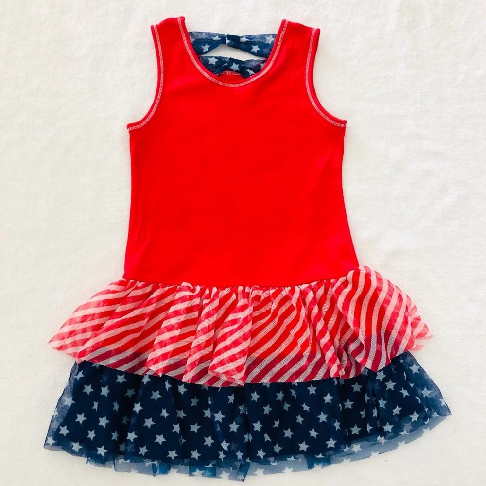 Disney Girls Minnie All American Dress S (6/6X) - Picture 6 of 7